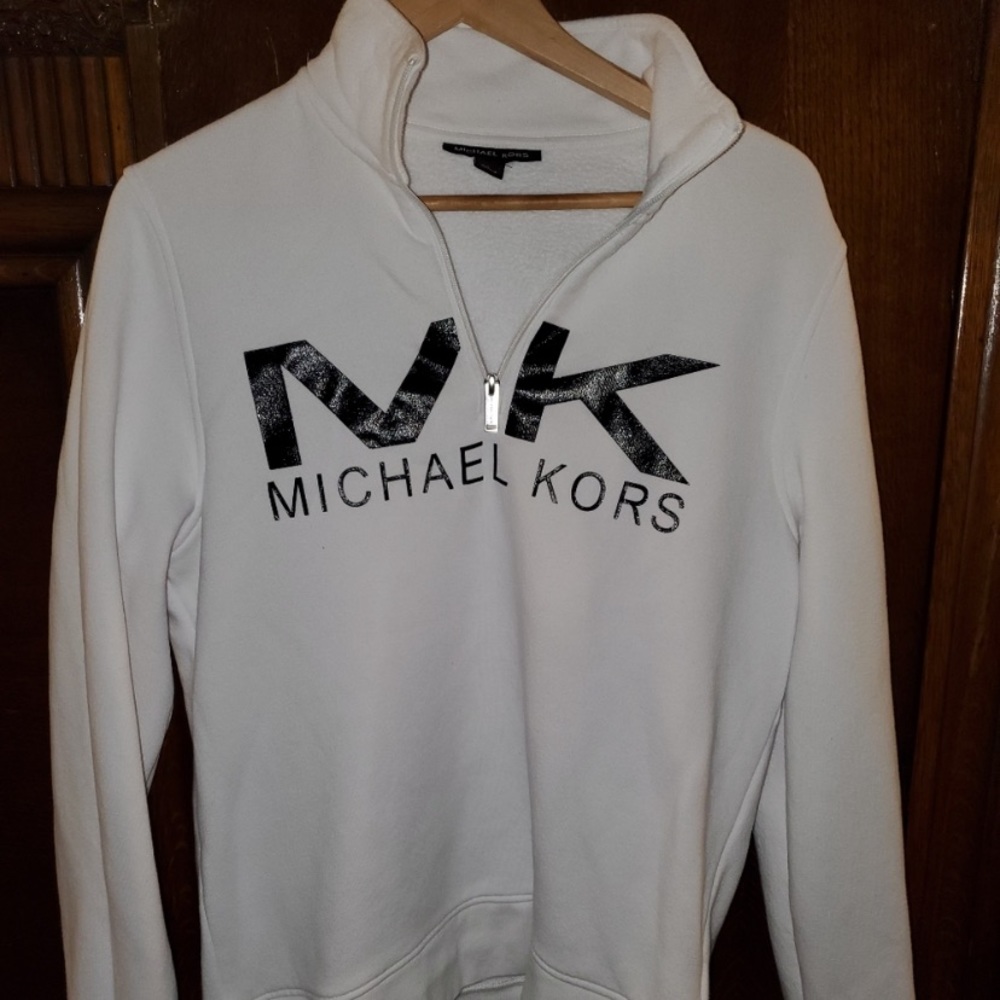 Large Michael Kors Half-zipper Sweatshirt
